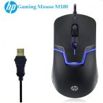 موس سیم دار چراغ دار گیمیHP GR-M100