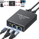 اسپلیتر حرفه ای IFORTECH RJ45 1 TO 3 IF-BOX